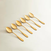 Elio Dinner Spoon Set Of 6 Gold
